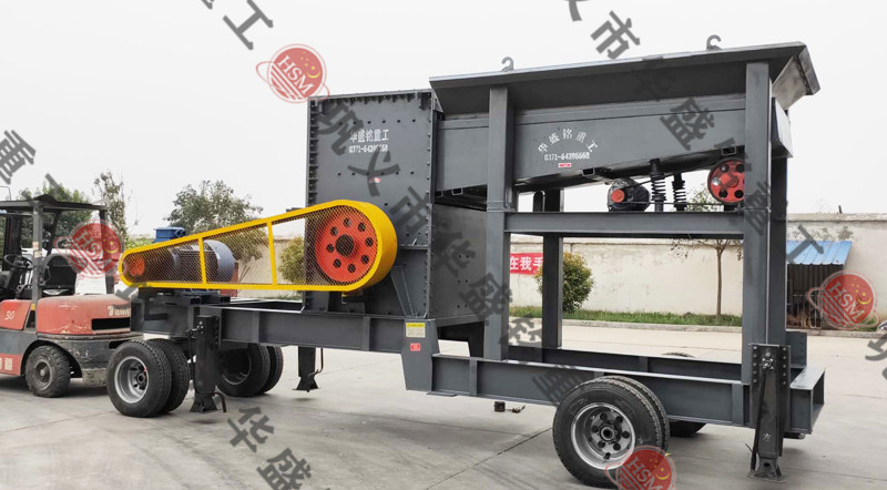 移動對輥制砂機(jī)處理鵝卵石怎么樣？多少錢一臺？